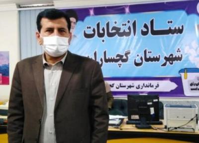 ثبت نام 21داوطلب انتخابات میان دوره ای مجلس در حوزه گچساران و باشت