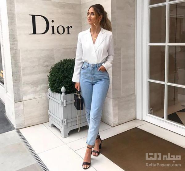 ست کردن شلوار مام استایل ست کردن شلوار مام استایل