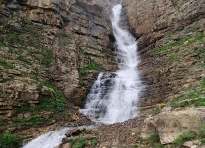 آبشار سیاه چشمان جاذبه روستای الیت